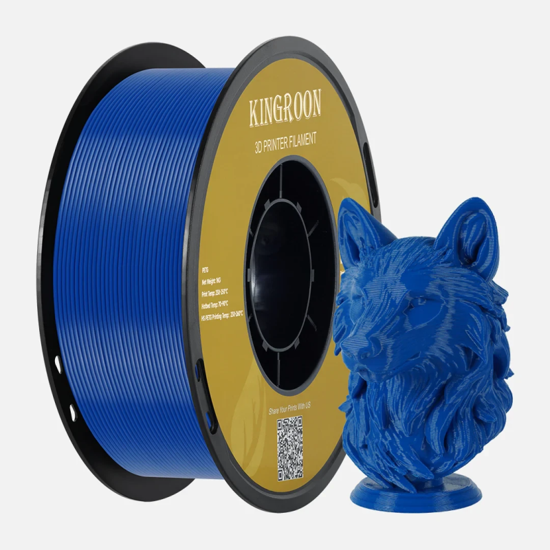 PETG Kingroon блакитний 1кг (1.75мм) PETG Kingroon блакитний 1кг (1.75мм)