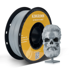 PLA Kingroon серебристий 1кг (1.75мм)