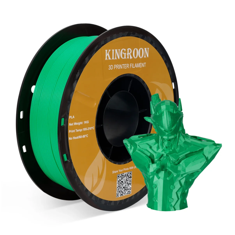 PLA Kingroon зелений 1кг (1.75мм)