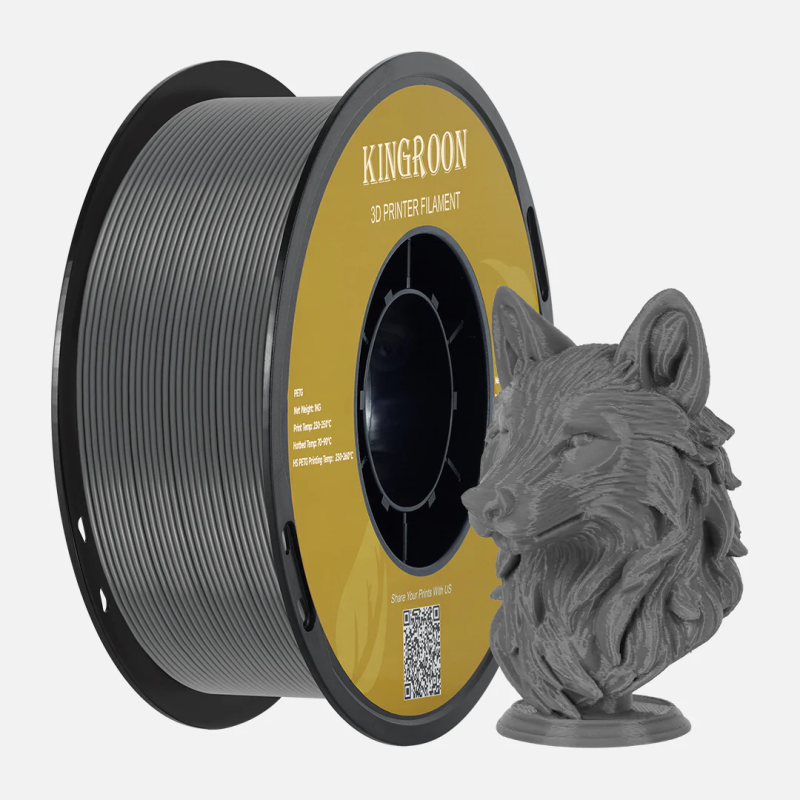 PETG Kingroon сірий 1кг (1.75мм)